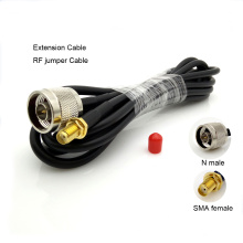 Novo produto N Macho para SMA Porca Fêmea Cabo RFK Coaxial Jumper RF RG58 Pigtail cabo